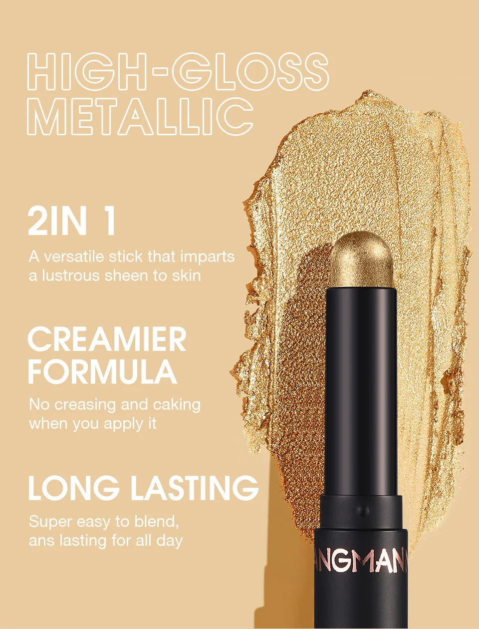Deluxe Liquid Glitter Cream Eyeshadow Stick