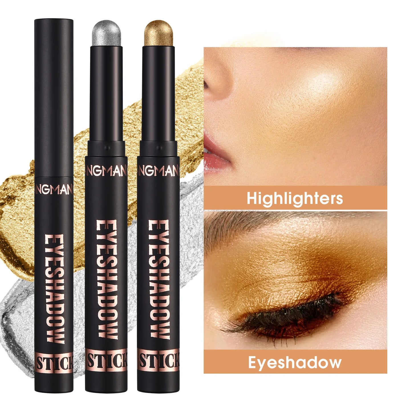 Deluxe Liquid Glitter Cream Eyeshadow Stick