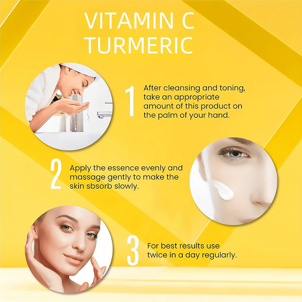 Turmeric + Vitamin C Face Cream – Firming, Brightening & Repairing