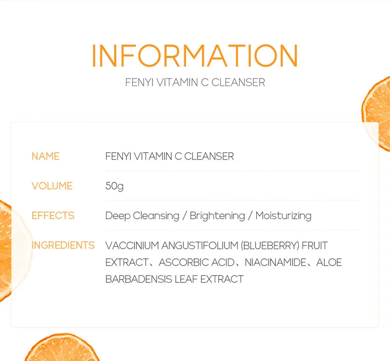 Limpiador facial espumoso con vitamina C C-Vital: ilumina, limpia y refresca