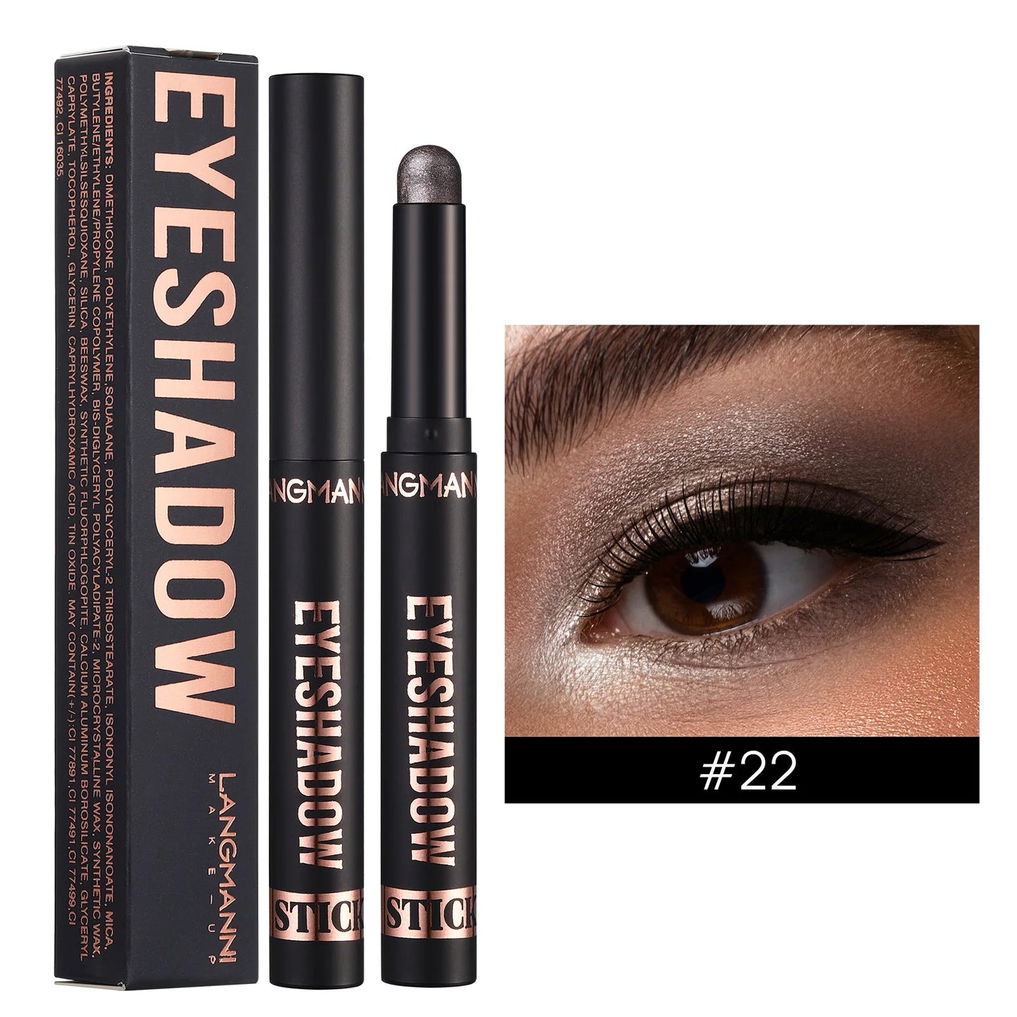 Deluxe Liquid Glitter Cream Eyeshadow Stick